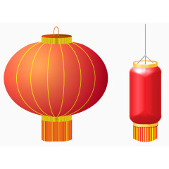 元宵新年 中国风喜庆灯笼