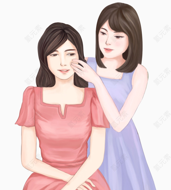 母亲节母女