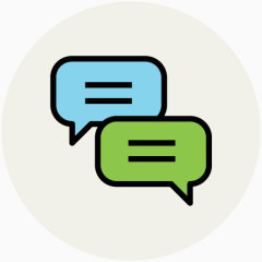 卡通学生素材学校素材 创意对话框