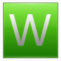 字母W lg图标