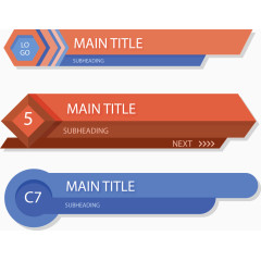 几何新闻标题框