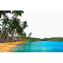 马尔代夫海边风景素材