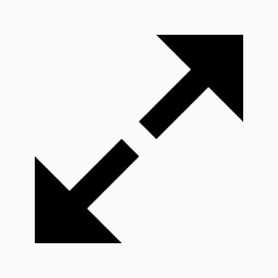 全屏幕ALT一黑色默认图标