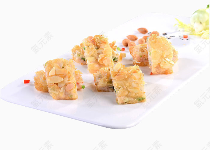 杏香脆皮小唐菜