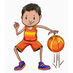 运动员素材卡通