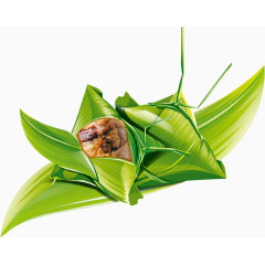 粽子水彩卡通手绘