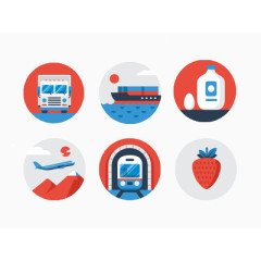 奖杯与车上wifi图标元素