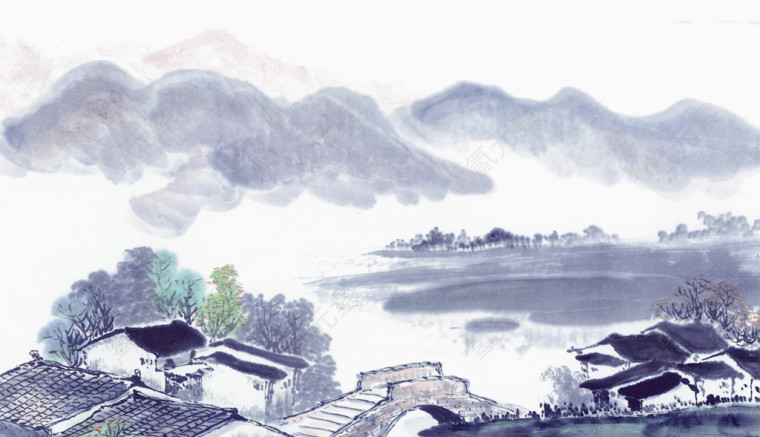 房子远山