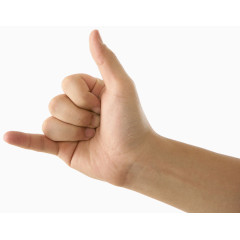 人物手势png素材