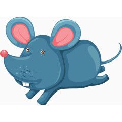 卡通手绘可爱老鼠