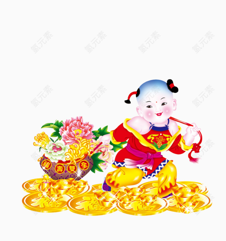 招财童子
