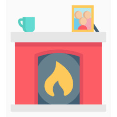 壁炉图标