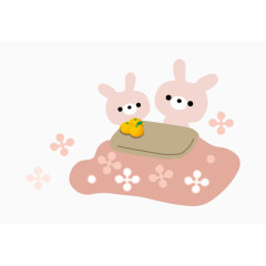 日系清新小兔子