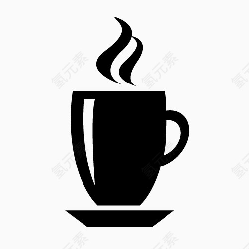 咖啡杯茶杯图标素材