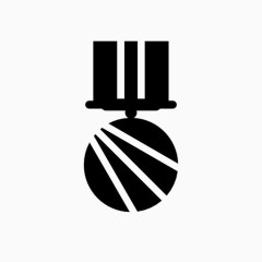 金质奖章图标