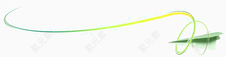 纸飞机毕业元素