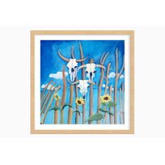 艺术剪影装饰画卡通