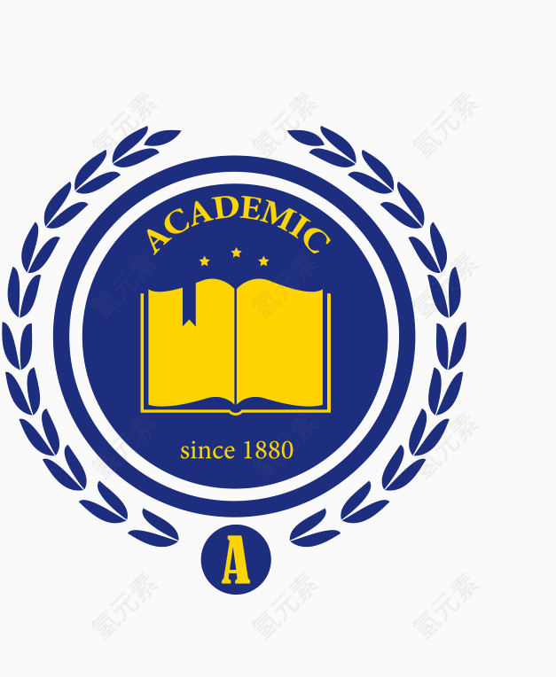 学院学校LOGO标签
