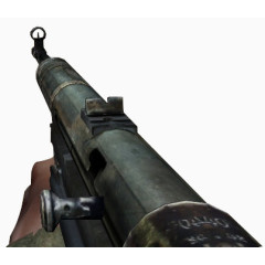 复古老式冲锋枪