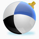 圣诞节美味的shinysocialball