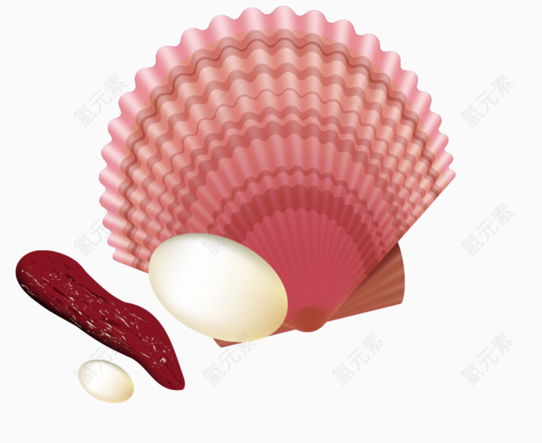 夏日沙滩图标素材