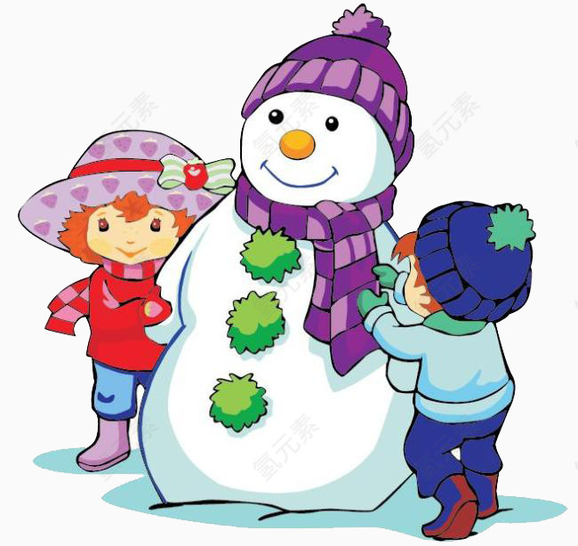 雪人和小人