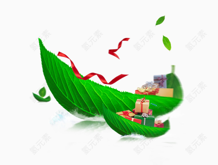 载着礼物的小船