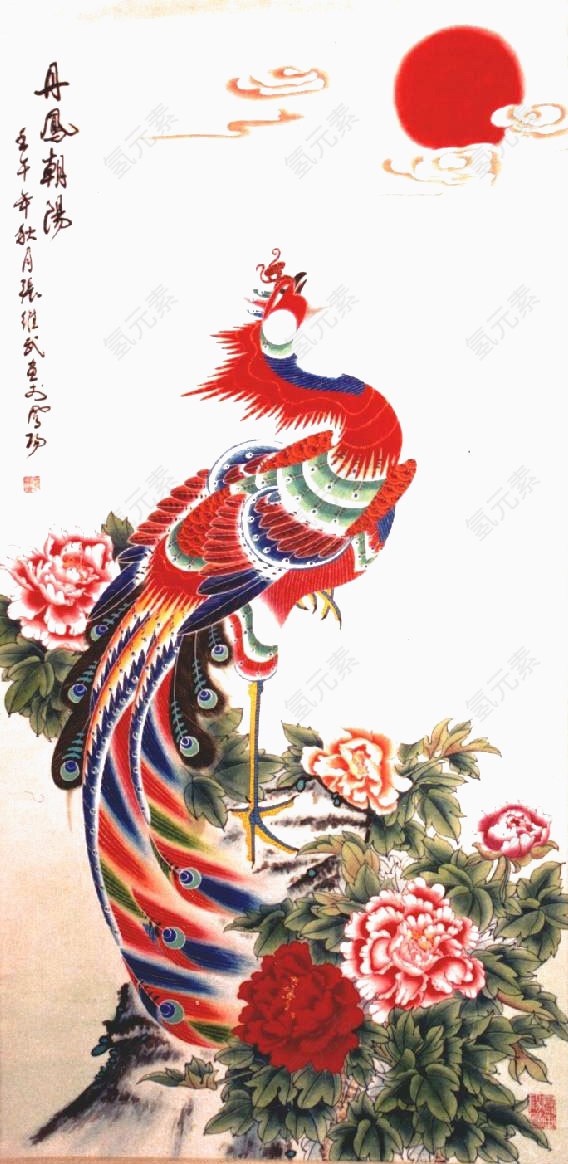 中国风凤凰