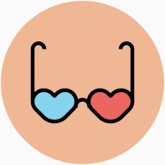 手绘爱心图片卡通爱心图片