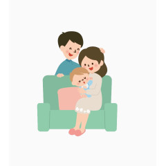 人物素描手绘卡通小人图片爸爸