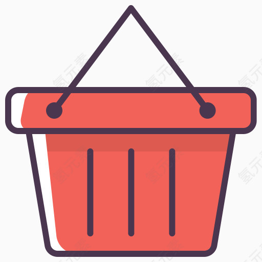 篮子购买车网上购物店购物购物篮线的颜色组合2