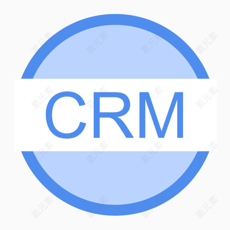 企业办公图标crm