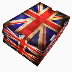 PNG素材 盒子 鞋盒 国旗 美国