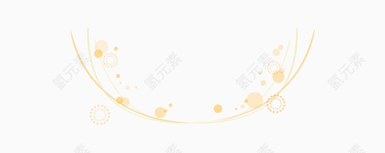 抽象曲线线条光晕圈圈