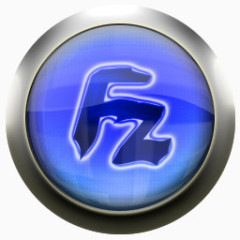 蓝色的filezilla经典的蓝色