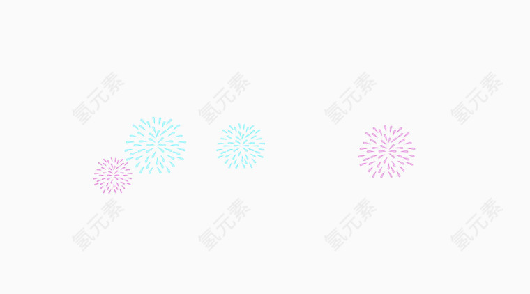 卡通烟花