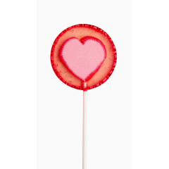 糖果糖红色心粉色心型