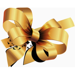 金色蝴蝶结