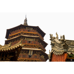 山西应县木塔二