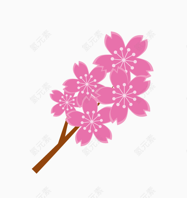 清新花瓣花朵花苞