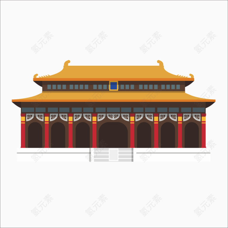 扁平化故宫