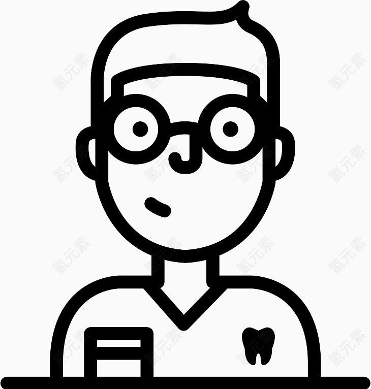 医院Young-Employees-Avatar-icons