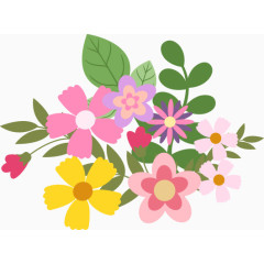 手绘花朵