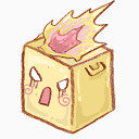 回收仓全韩国手绘风格可爱图标