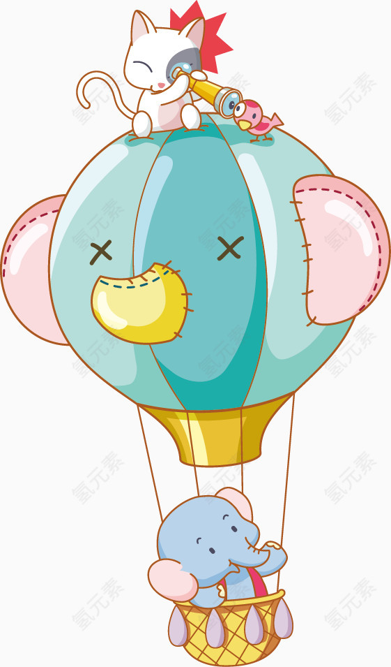 儿童节卡通元素