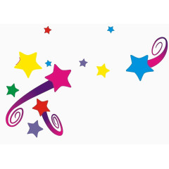 五颜六色的星星