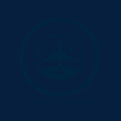 印章飞机图标矢量素材