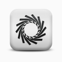 磨砂白广场图标符号形状微调SC符号形状图标