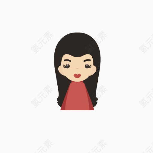 卡通女子