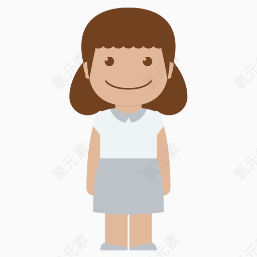 阿凡达孩子女性女孩孩子的人白小女孩